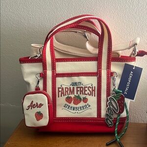 SOLD!!!!! Aeropostale Strawberry Tote